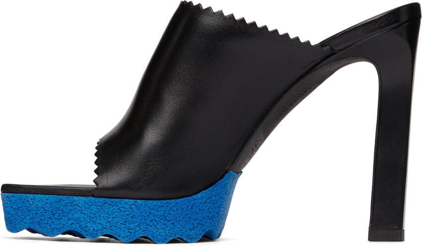 Off-White Black Sponge Heels - Picture 2