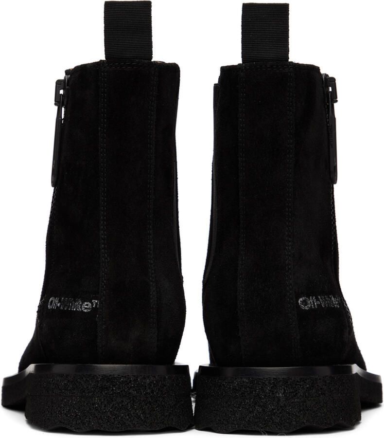 Off-White Black Spongesole Boots