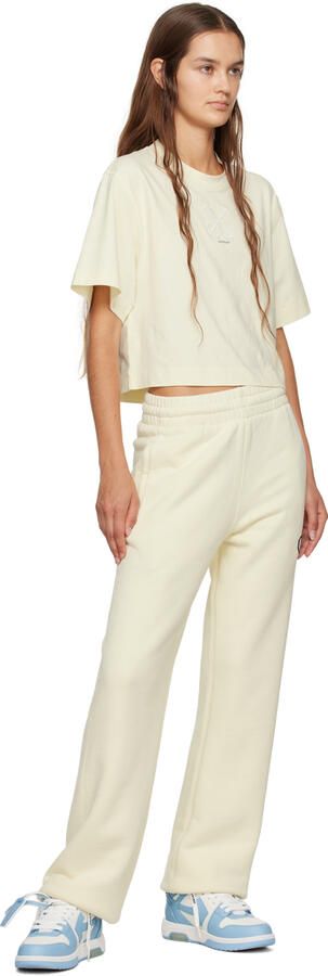 Off-White Blue & White Out Of Office Sneakers - Picture 4