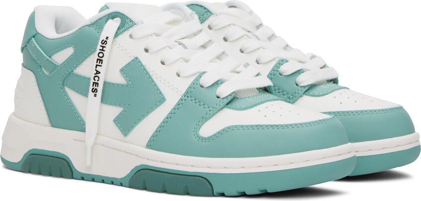 Off-White Blue & White Out Of Office Sneakers - Picture 2