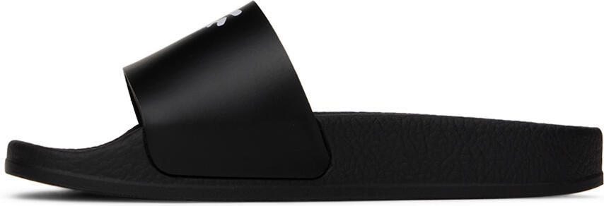 Off-White Kids Black Pool Slides - Picture 4