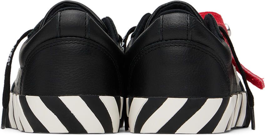 Off-White Kids Black Vulcanized Sneakers - Picture 5