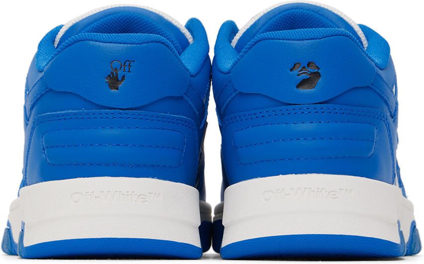 Off-White Kids Blue & White Out Of Office Straps Sneakers
