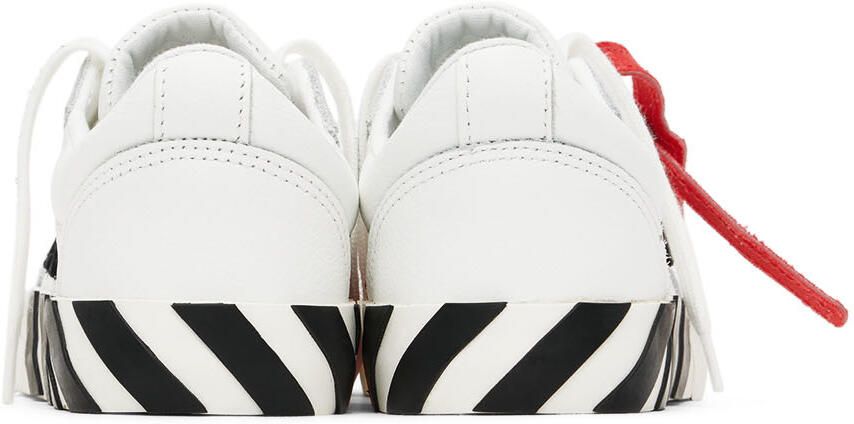 Off-White Kids White & Black Vulcanized Sneakers - Picture 2