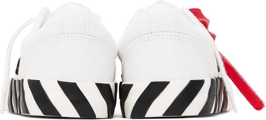 Off-White Kids White & Black Vulcanized Sneakers