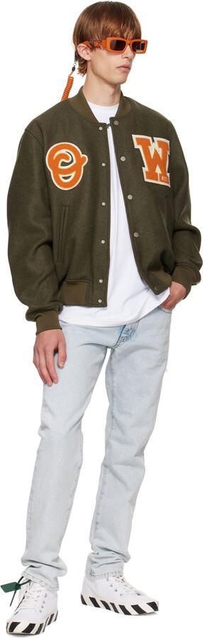 Off-White Mid-Top Vulcanized Sneakers - Picture 4