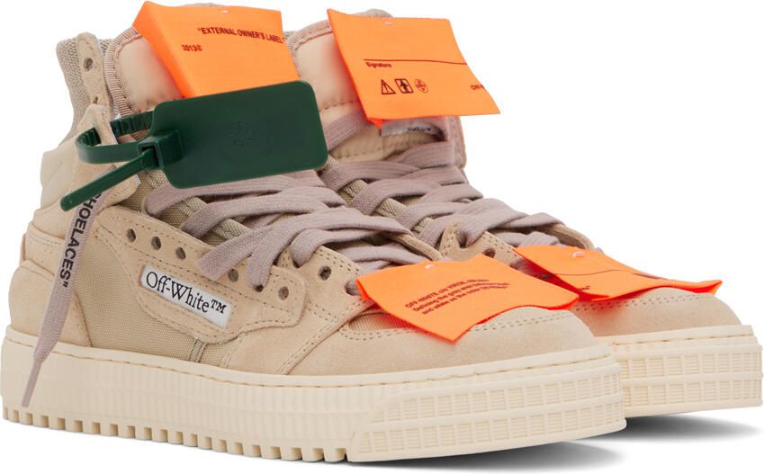 Off-White Tan 3.0 Off Court Sneakers - Picture 2