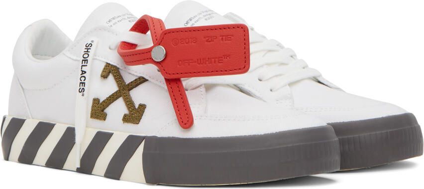 Off-White Vulcanized Sneakers - Picture 2