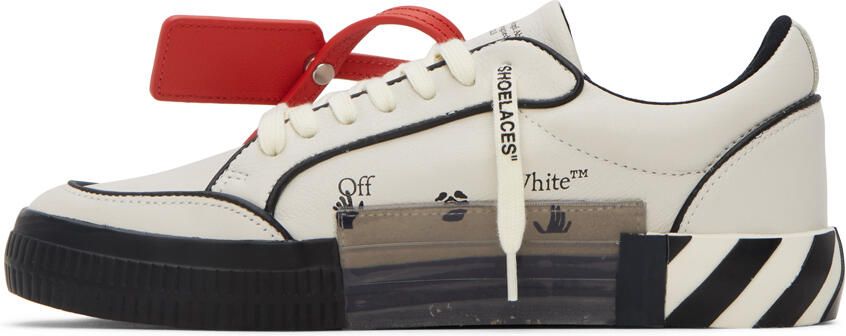 Off-White Vulcanized Sneakers - Picture 4