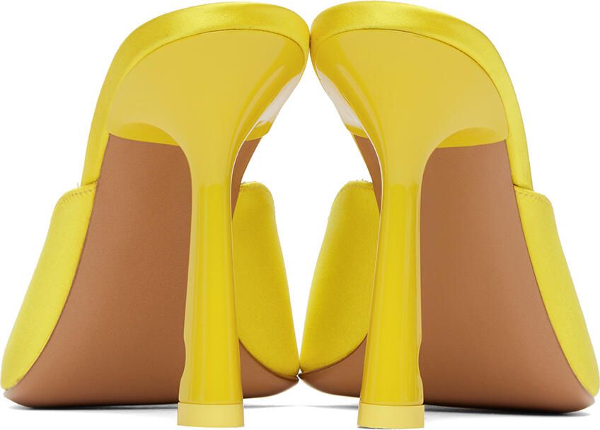 Off-White Yellow Pop Lollipop Mules