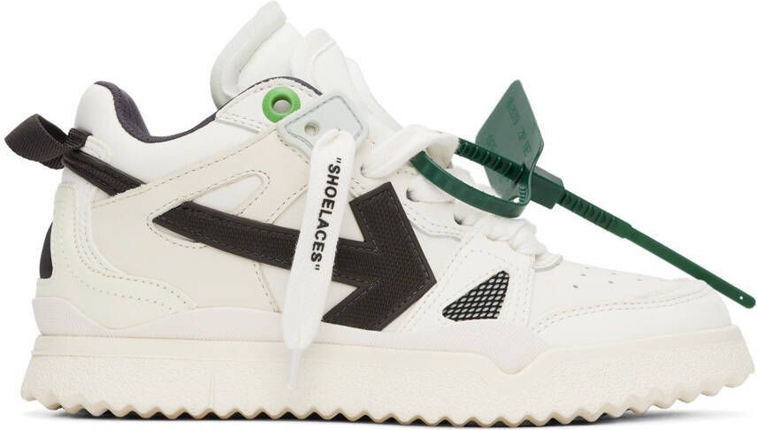 Off-White Sponge Mid-Top Sneakers - Picture 5