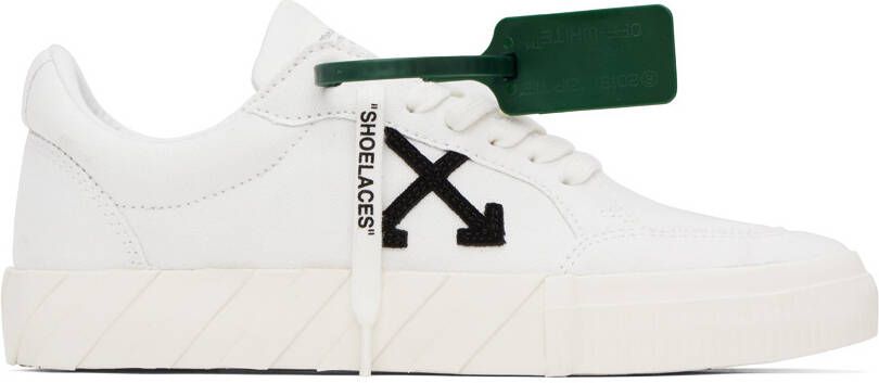 Off-White Vulcanized Low Sneakers - Picture 5