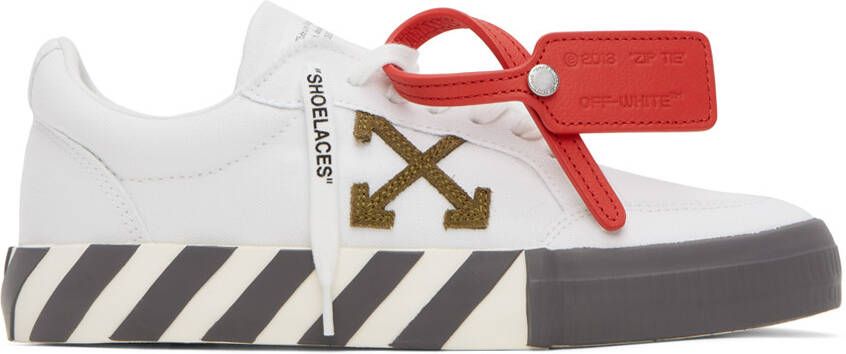 Off-White Vulcanized Sneakers - Picture 5