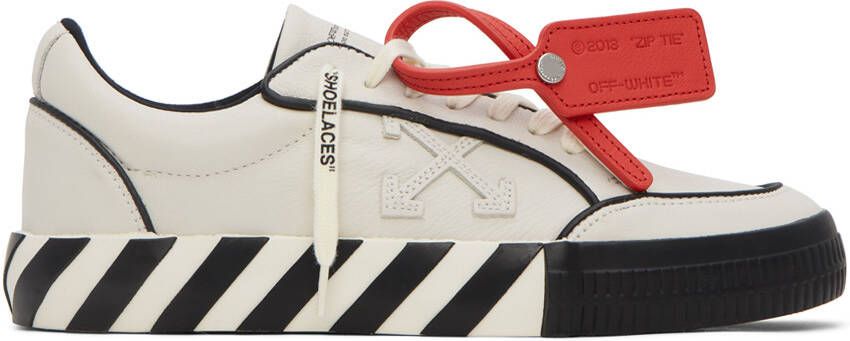Off-White Vulcanized Sneakers - Picture 5