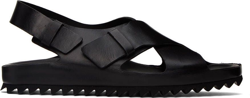 Officine Creative Black Agorà 007 Sandals - Picture 5