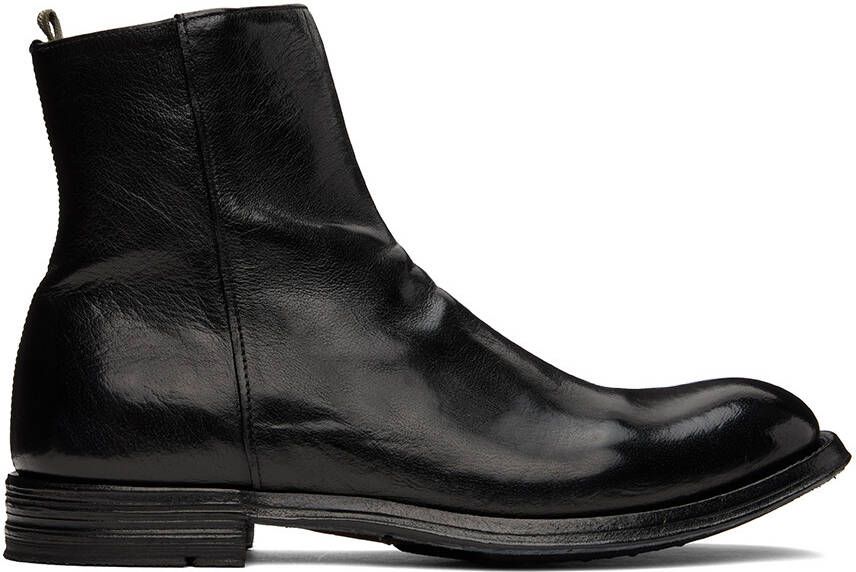 Officine Creative Black Balance 014 Boots - Picture 5