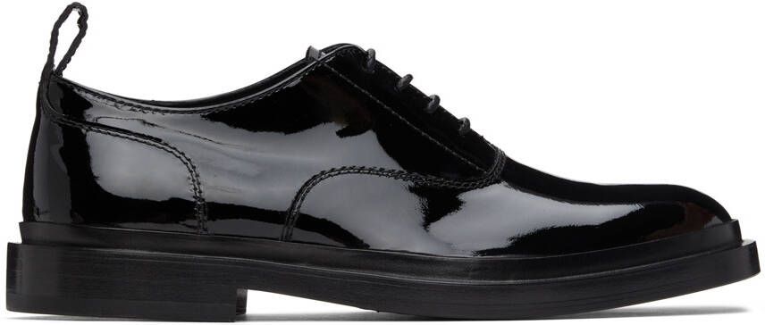 Officine Creative Black Concrete 002 Oxfords - Picture 5