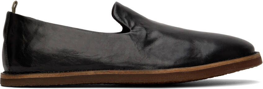 Officine Creative Black Hancock 001 Loafers - Picture 5