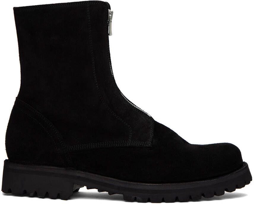 Officine Creative Black Ikonic 003 Boots - Picture 5