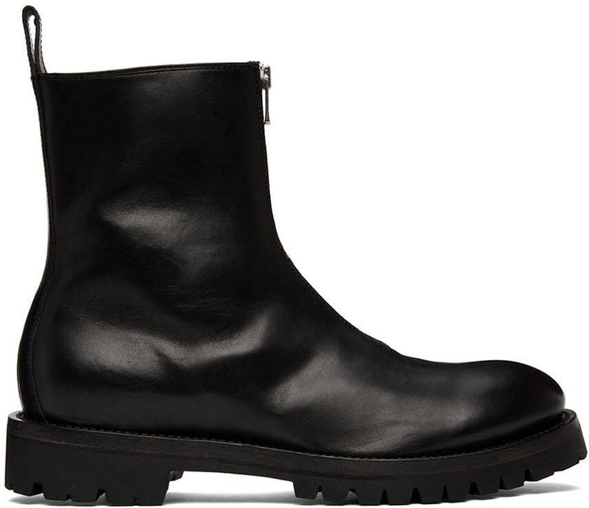 Officine Creative Black Issey 004 Boots - Picture 5