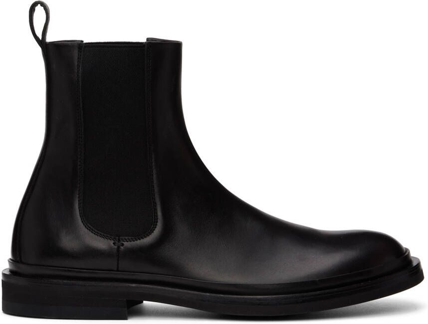 Officine Creative Black Major 002 Chelsea Boots - Picture 5