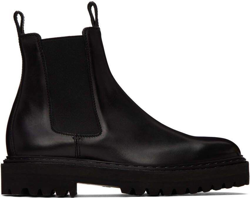 Officine Creative Black Pistols 003 Chelsea Boots - Picture 5