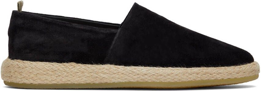 Officine Creative Black Roped 001 Espadrilles - Picture 5