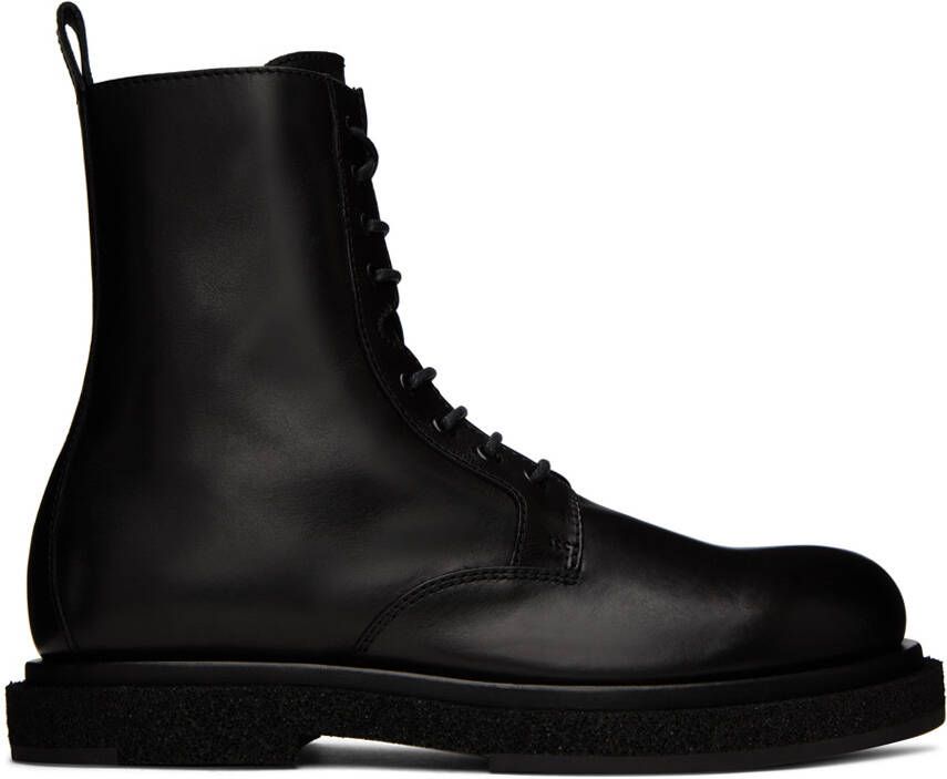 Officine Creative Black Tonal 002 Boots - Picture 5
