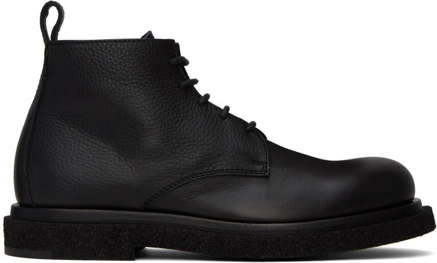 Officine Creative Black Tonal 010 Boots - Picture 5
