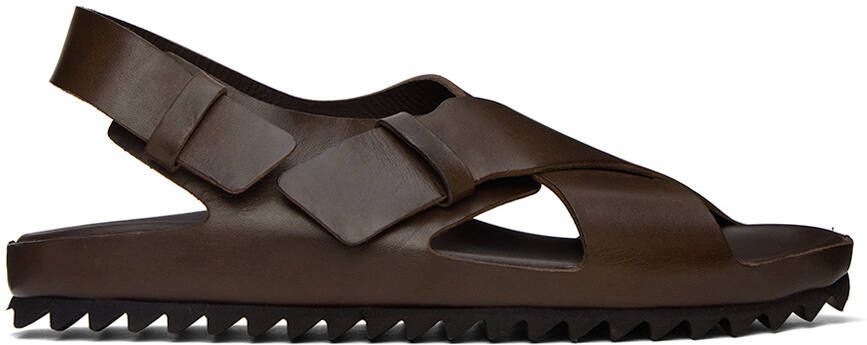 Officine Creative Brown Agorà 007 Sandals - Picture 5