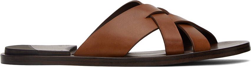 Officine Creative Brown Kontraire 003 Sandals - Picture 5