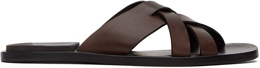Officine Creative Brown Kontraire 003 Sandals - Picture 5