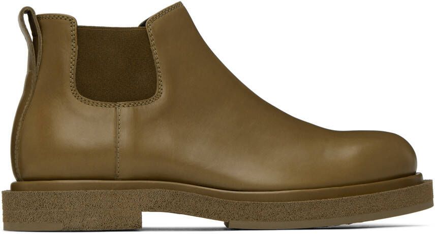 Officine Creative Green Tonal 003 Chelsea Boots - Picture 5
