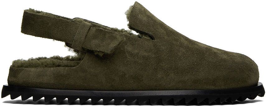 Officine Creative Khaki Introspectus 004 Loafers - Picture 5