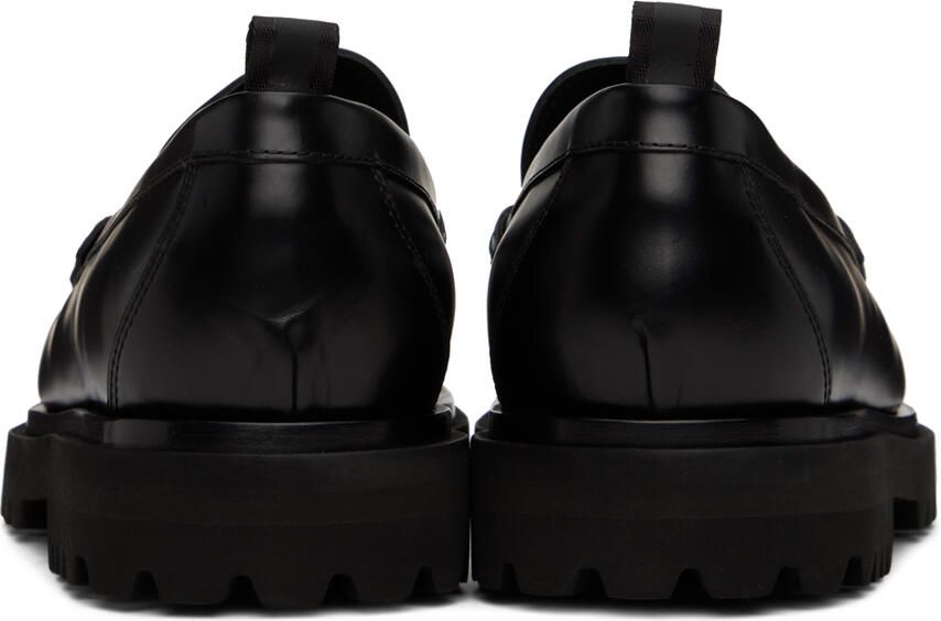 Officine Creative Black 001 Penny Loafers