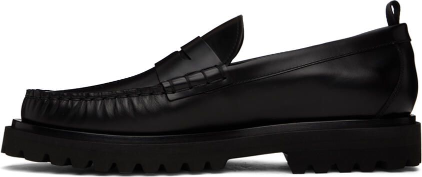Officine Creative Black 001 Penny Loafers - Picture 3