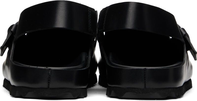 Officine Creative Black Agora 008 Slippers
