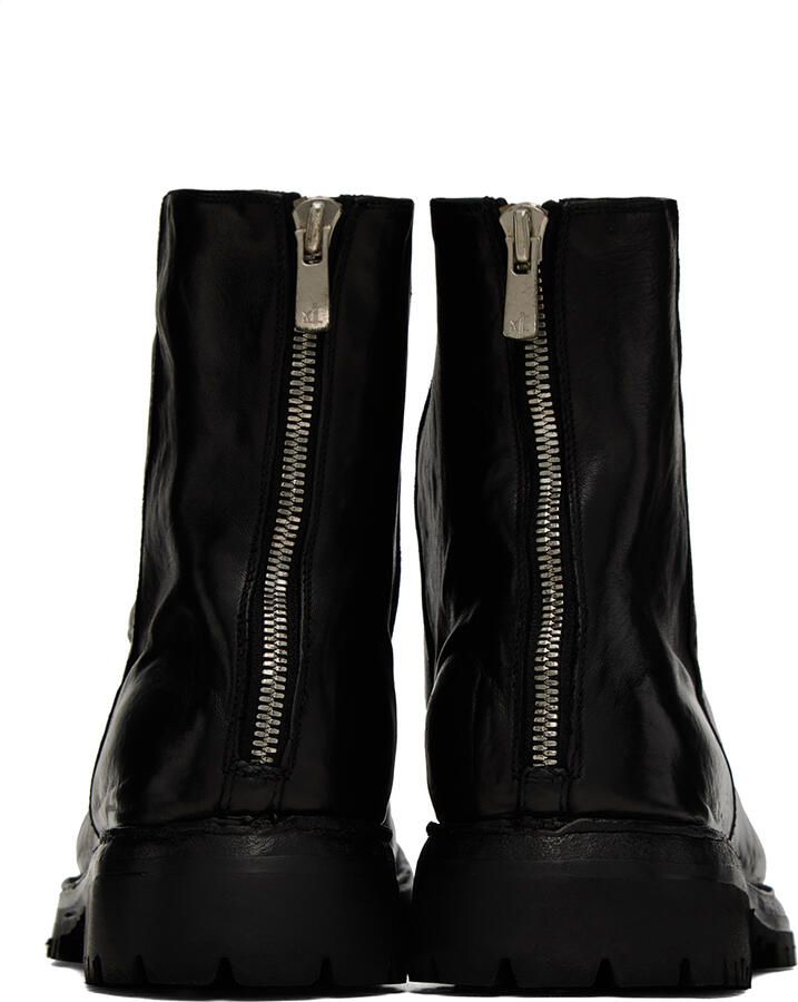 Officine Creative Black Ikonic 006 Boots