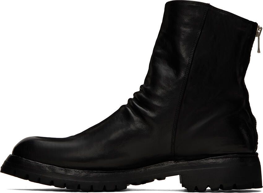 Officine Creative Black Ikonic 006 Boots - Picture 3