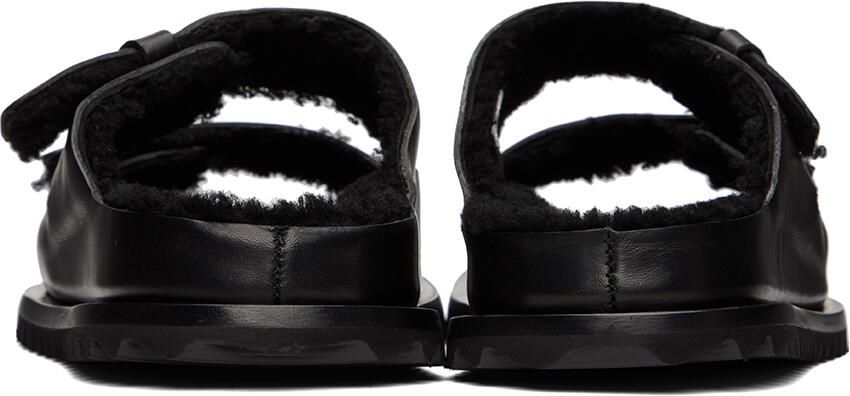 Officine Creative Black Introspectus 003 Sandals