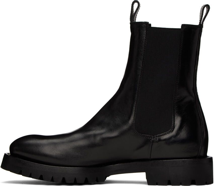 Officine Creative Black Issey 002 Chelsea Boots - Picture 3