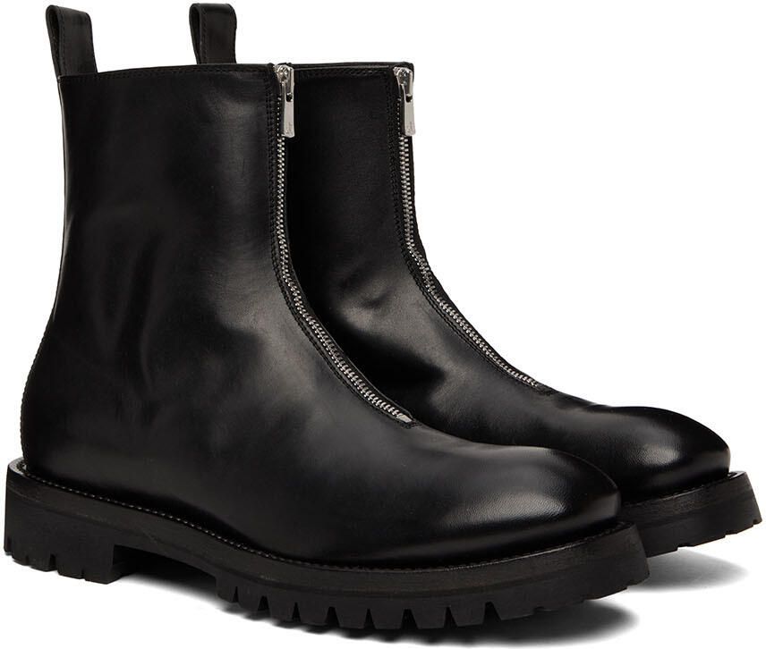 Officine Creative Black Issey 004 Boots - Picture 2