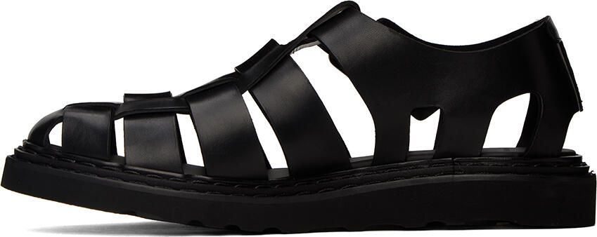 Officine Creative Black Lyndon 002 Sandals - Picture 3