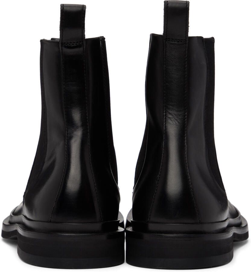 Officine Creative Black Major 002 Chelsea Boots