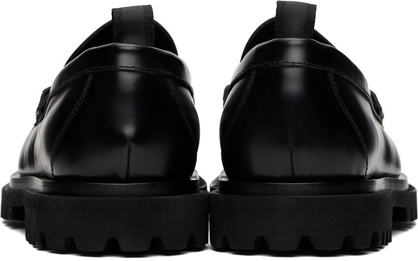 Officine Creative Black Penny 004 Loafers