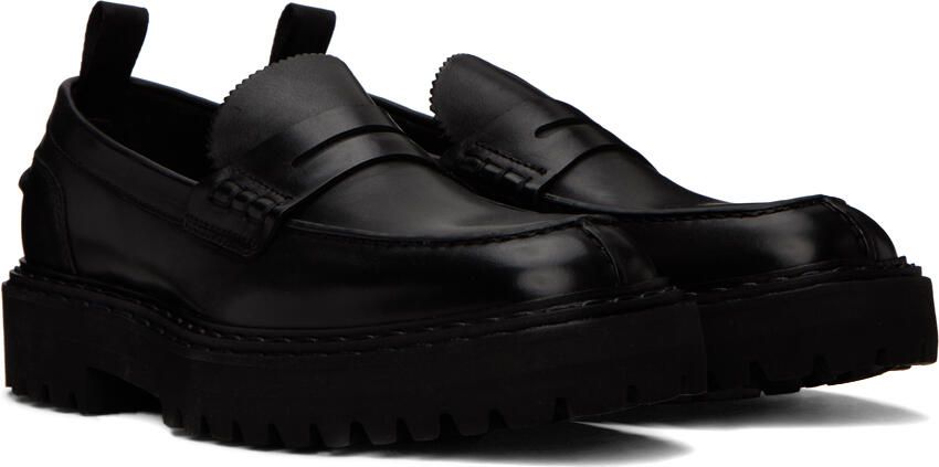 Officine Creative Black Pistols 006 Loafers - Picture 2