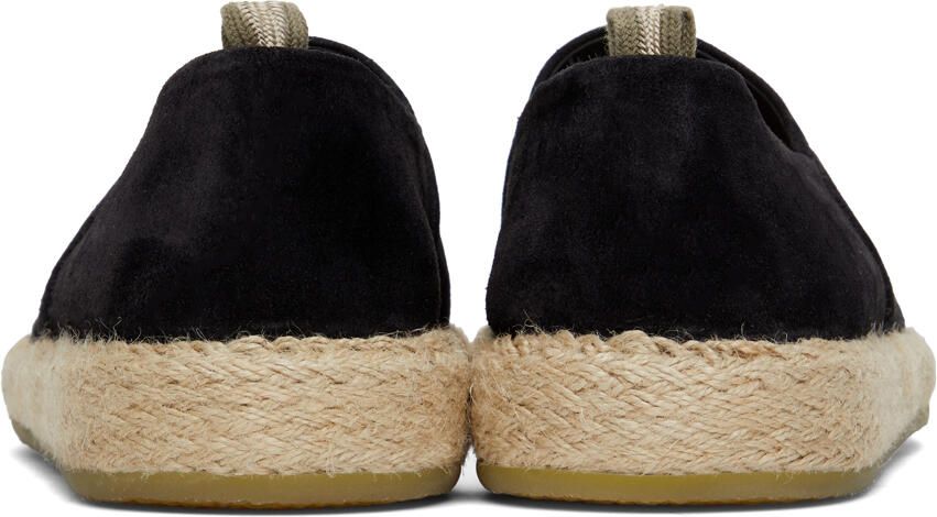 Officine Creative Black Roped 001 Espadrilles
