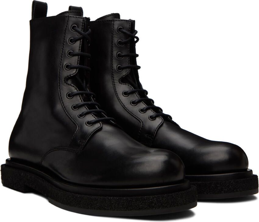 Officine Creative Black Tonal 002 Boots - Picture 2