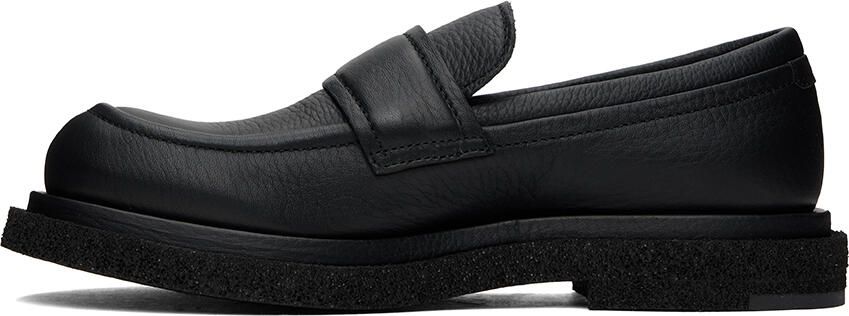 Officine Creative Black Tonal 012 Loafers - Picture 4