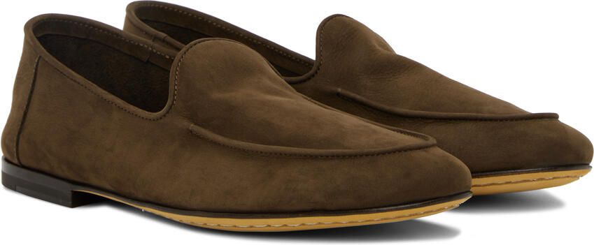 Officine Creative Brown Airto 007 Loafers - Picture 2